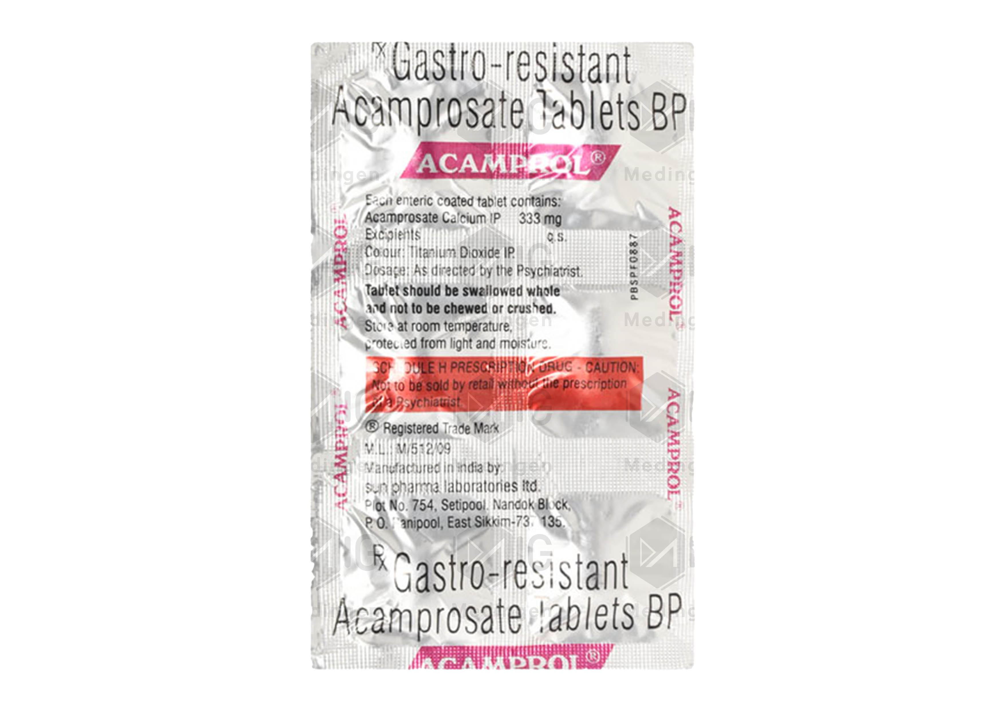 ACAMPROL 333MG